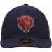Men's Chicago Bears New Era Navy Omaha Low Profile 59FIFTY Structured Hat 2533840
